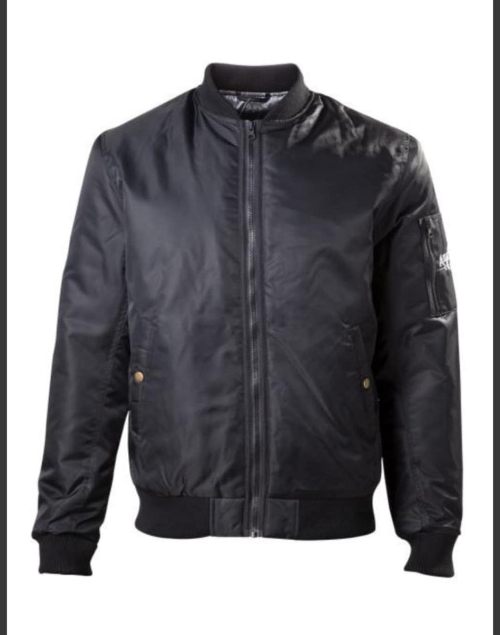 GIUBBOTTO BOMBER ASSASIN'S CREED NERO