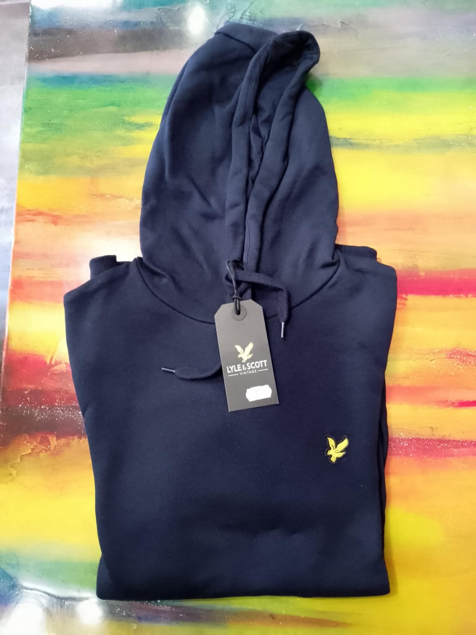 FELPA CAPP LYLE&SCOTT DARK NAVY