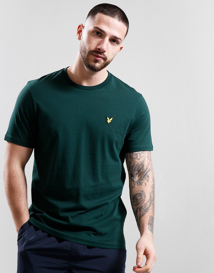 TSHIRT LYLE&SCOTT DARK GREEN