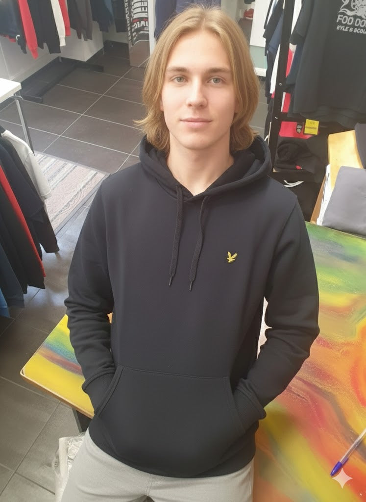 FELPA CAPP LYLE&SCOTT DARK NAVY