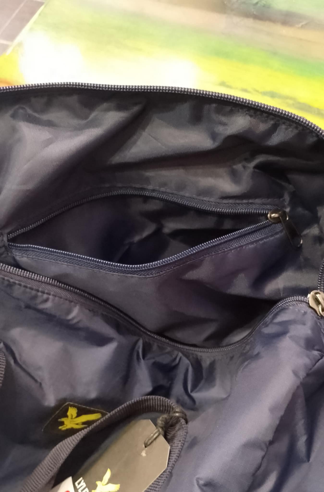 LYLE & SCOTT borsa palestra navy