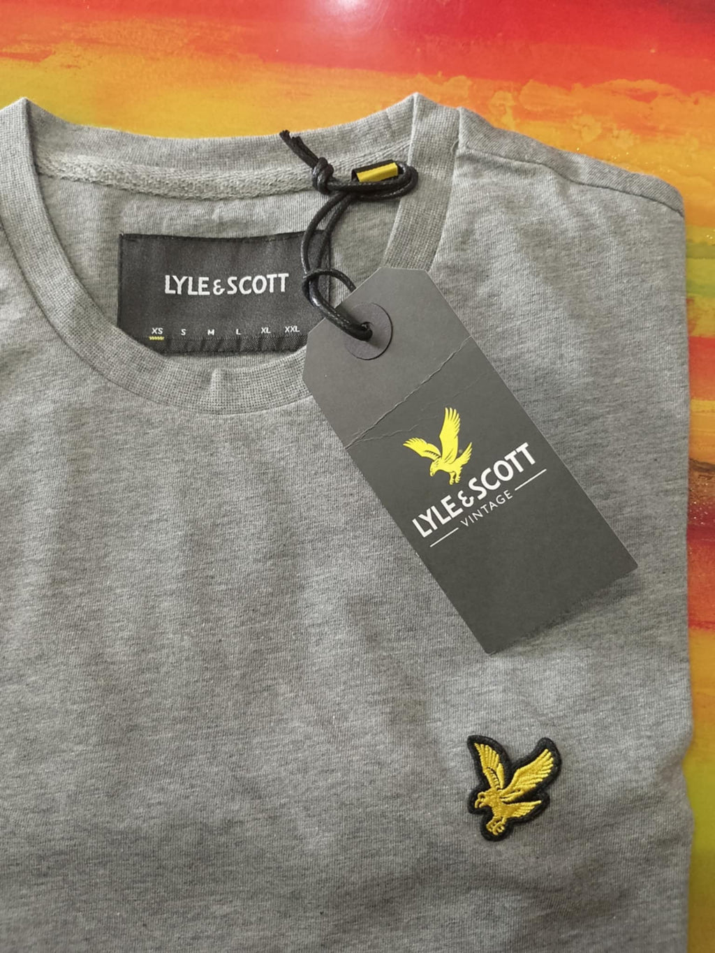 TSHIRT LYLE&SCOTT MID GREY
